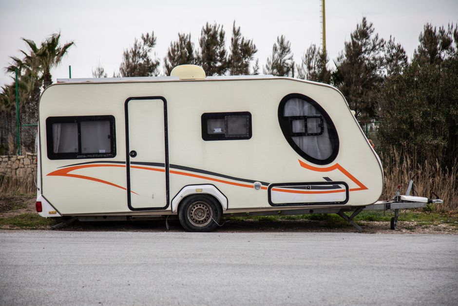 caravan travel trailer — Wohnmobil Reise